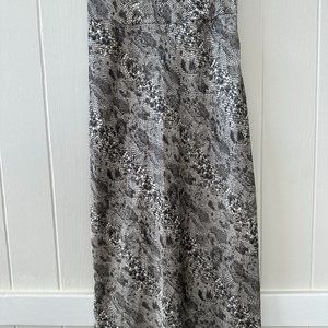 Free People Midi Skirt - Snakeskin print